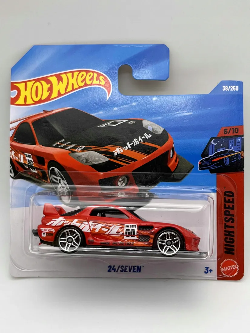 autko-samochodzik-hot-wheels-24-seven-stan-nowy