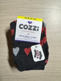 skarpetki-cozzi-dzieciece-dlugie-dziewczece-3-pak-31-34