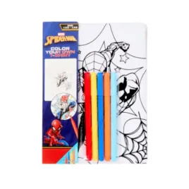 spiderman-pokoloruj-swoj-wlasny-t-shirt-rozmiar-98-104