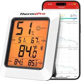thermopro-tp-350-stacja-pogodowa-bluetooth-5-0-80-m-20c-do-60c