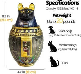 urna-ozdobna-styl-egipski-pies-kot-male-zwierze-dekoracja-salonu