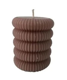 swieca-dekoracyjna-klepsydra-ryflowana-65x8cm-bezowa-150g