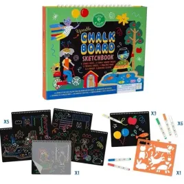 szkicownik-z-kredowymi-pisakami-zwierzaki