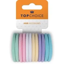 top-choice-gumki-do-wlosow-12-sztuk-mix-kolorow-pastelowych
