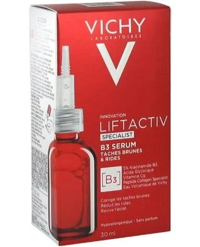 Serum do twarzy przeciw przebrawieniom Vichy Liftactiv Specialist B3 30ml