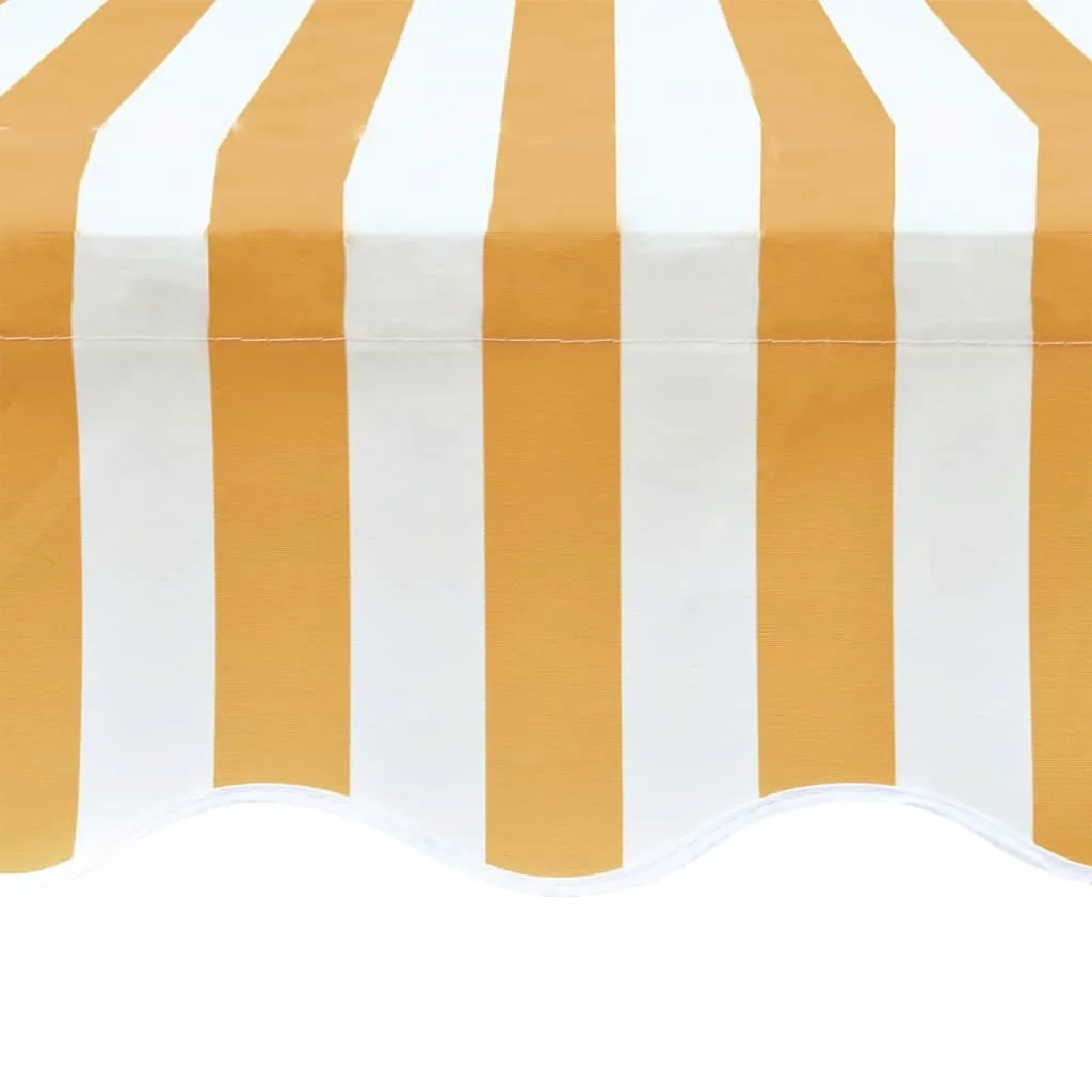 markiza-uv-4x3m-zolto-biala-stan-nowy