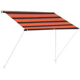 markiza-zwijana-100x150-cm-pomaranczowo-brazowa-odporna-na-wode-uv