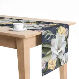 bieznik-w-kwiaty-magnolie-granat-004-40x140