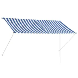 zwijana-markiza-250x150cm-niebiesko-biala