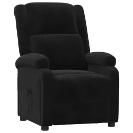 fotel-rozkladany-czarny-obity-aksamitem
