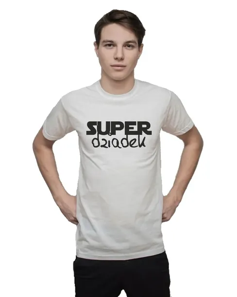 koszulka-meska-super-dziadek-m