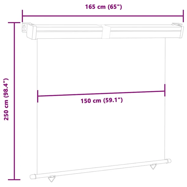 markiza-boczna-160x250cm-czerwona-stan-nowy-material-dominujacy-tworzywo-sztuczne