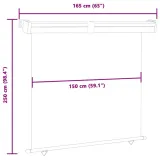 markiza-boczna-160x250cm-czerwona-stan-nowy-material-dominujacy-tworzywo-sztuczne
