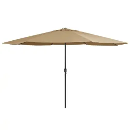 parasol-ogrodowy-uv-400-400-x-267-cm-z-korbka-szarobrazowy