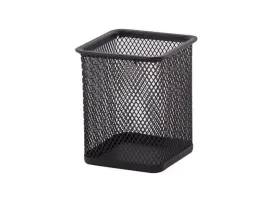 kubek-na-dlugopisy-siatka-kwadrat-czarny-leviatan