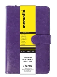 organizer-memofix-2026-b6-st-fioletowy