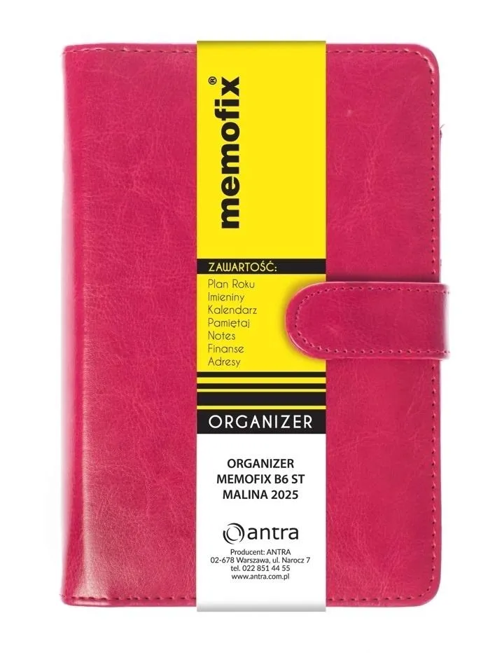 organizer-memofix-2026-b6-st-malina
