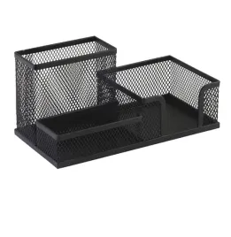 przybornik-na-biurko-siatka-czarny-leviatan