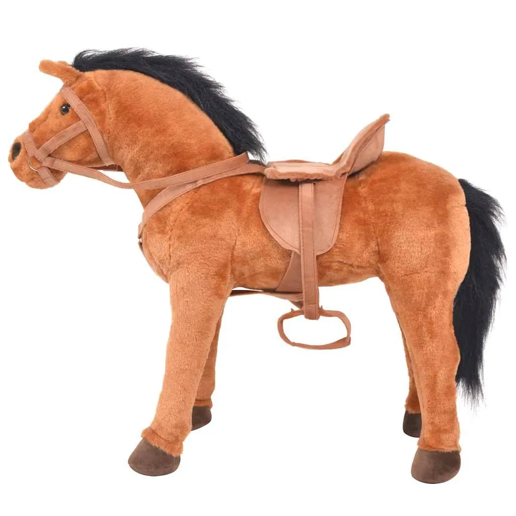 pluszowy-konik-64x60cm-brazowy