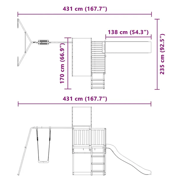 plac-zabaw-do-ogrodu-lite-drewno-sosnowe-kod-producenta-3279205-producent-vidaxl