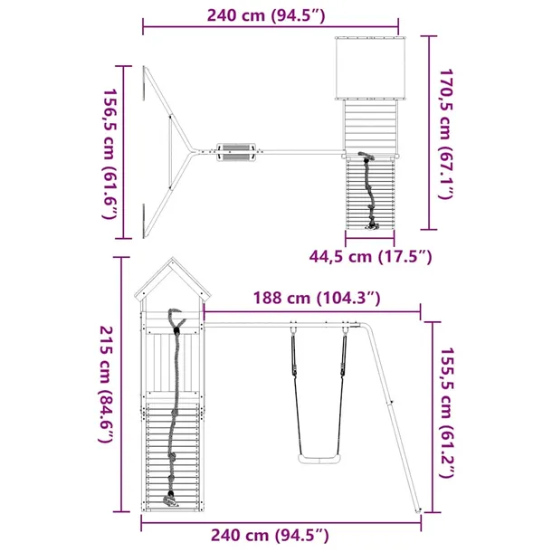 plac-zabaw-do-ogrodu-lite-drewno-sosnowe-kod-producenta-3279223-producent-vidaxl