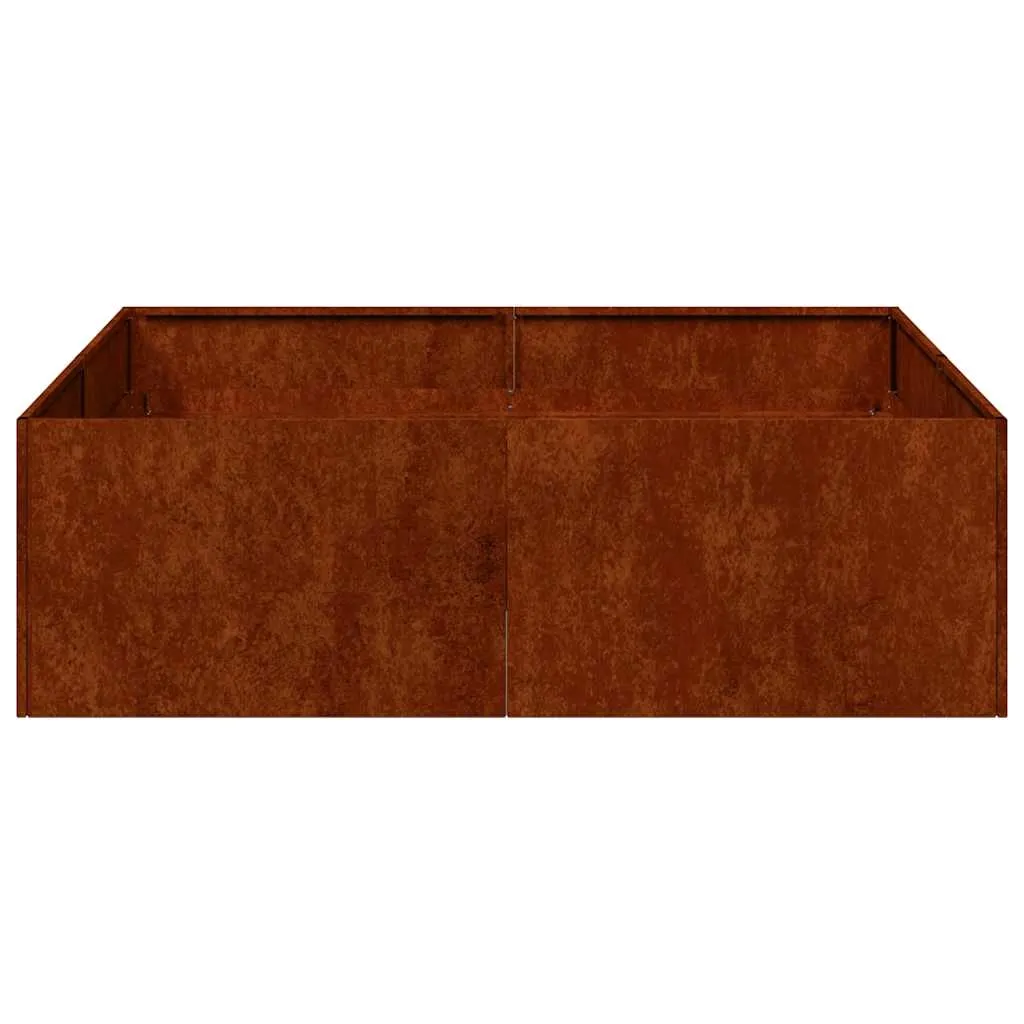 doniczka-rusty-100x100x30-cm-stal-nierdzewna-stan-nowy