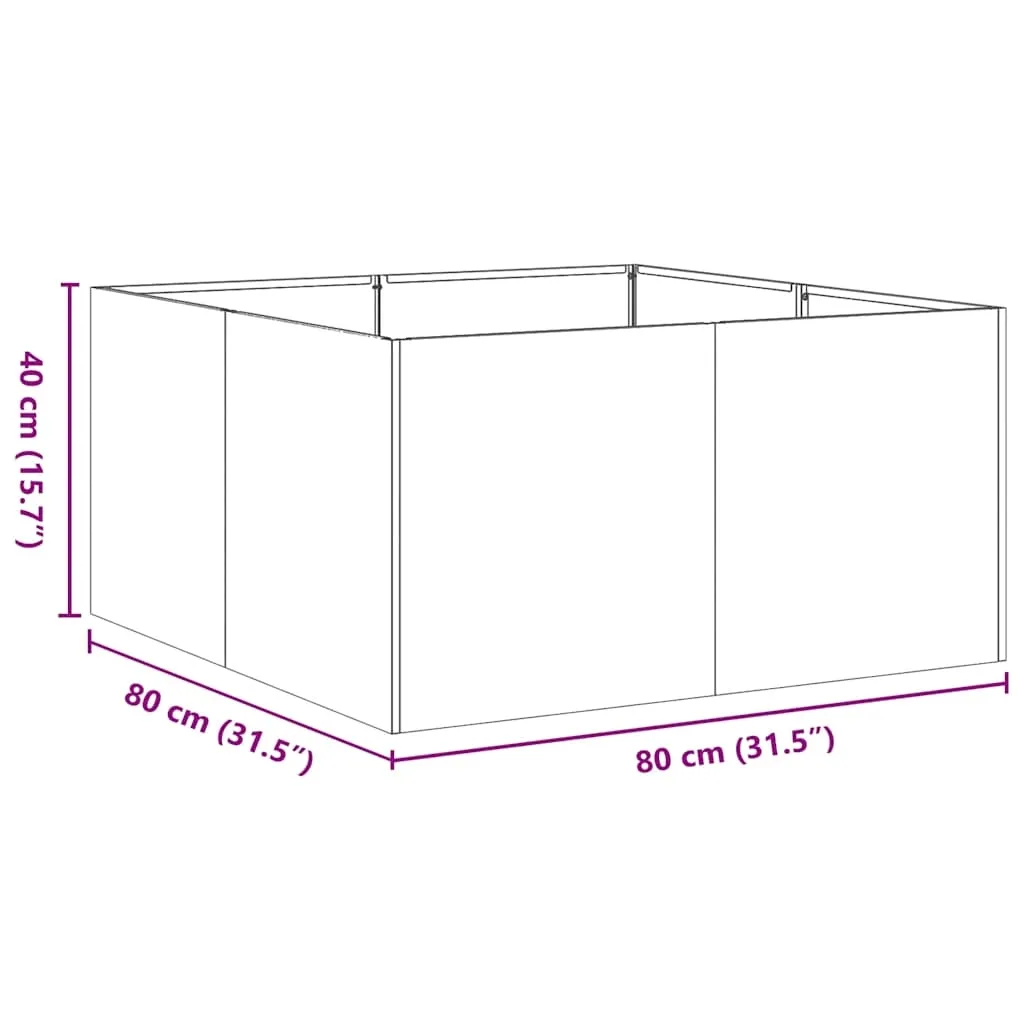 doniczka-rusty-80x80x40-cm-stal-nierdzewna-stan-nowy