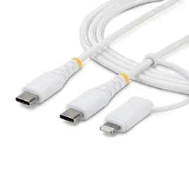 startech-1m-u2-lntc-cable-kabel-usb-usb-c-bialy