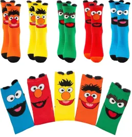 skarpetki-bajkowe-kolorowe-z-uszami-smieszne-minki-bawelniane-39-41-5-par