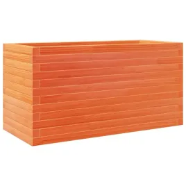 drewniana-donica-ogrodowa-90x40x455-cm-woskowy-braz