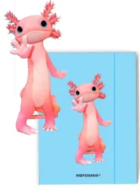 teczka-z-gumka-a4-teddies-and-aksolotl-narcissus