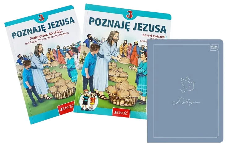 Religia 3 Poznaję Jezusa podręcznik i ćwiczenia