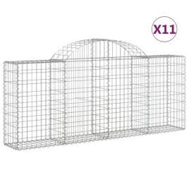gabionowa-bariera-ogrodowa-200x30x80-100-cm-srebrny