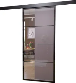drzwi-szklane-przesuwne-95-cm-loft-czarny-czyste-szyba-4-pola