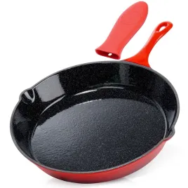 patelnia-zeliwna-emaliowana-z-silikonowa-nakladka-cast-enamel-30-cm