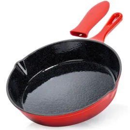 patelnia-zeliwna-emaliowana-z-silikonowa-nakladka-cast-enamel-25-cm