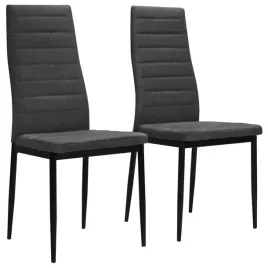 krzesla-stolowe-2-szt-ciemnoszare-obite-tkanina