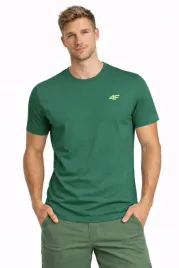 meska-koszulka-4f-t-shirt-bawelniany-tshm3986-ciemny-zielony-41s-3xl