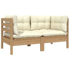 sofa-ogrodowa-2-osobowa-z-kremowymi-poduszkami-drewno-sosnowe