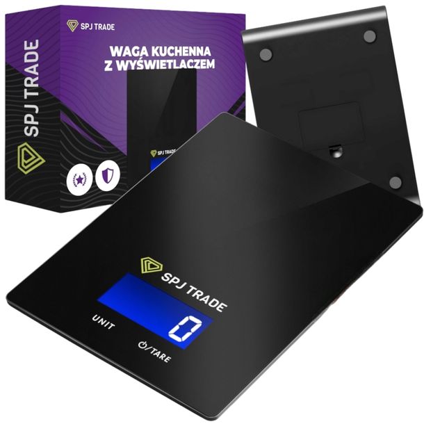 WAGA KUCHENNA ELEKTRONICZNA PRECYZYJNA 1G/5000G Z WYŚWIETLACZEM DOTYKOWA