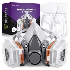 maska-lakiernicza-polmaska-ochronna-przeciwpylowa-zestaw-filtry-wklady
