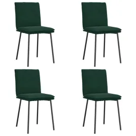 krzesla-stolowe-4-szt-ciemnozielone-obite-aksamitem