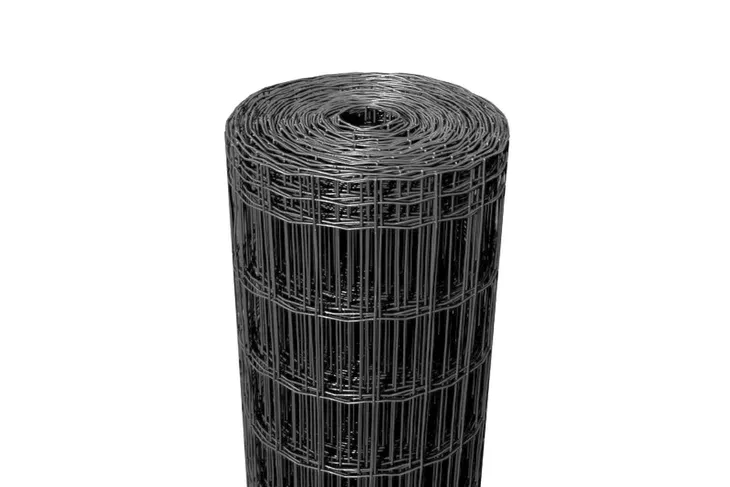 SIATKA ogrodzeniowa ZGRZEWANA 100x75mm/1,20m - kolor ANTRACYT - rolka 20 m