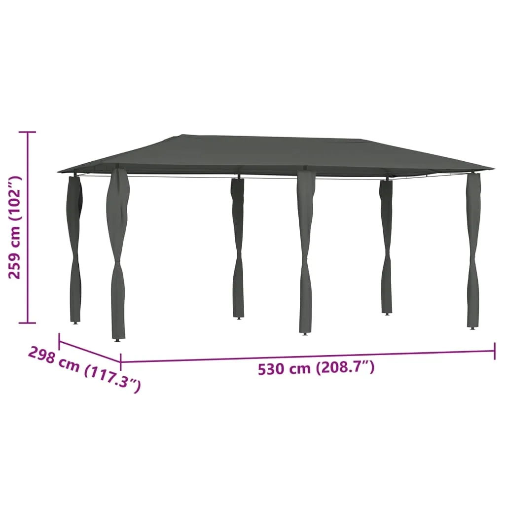 altana-3x6m-antracyt-stal
