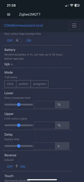 fingerbot-naciskanie-przyciskow-zigbee-tuya-homekit-zigbee2mqtt-stan-nowy-zasilanie-baterie