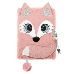 pamietnik-a5-96k-z-klodka-3d-fox