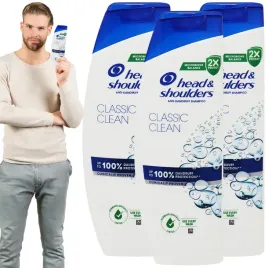 3x-przeciwlupiezowy-szampon-do-wlosow-headandshoulders-classic-clean-400ml