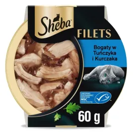 sheba-filets-60g-mokra-karma-dla-kota-z-kurczakiem-i-tunczykiem-w-sosie