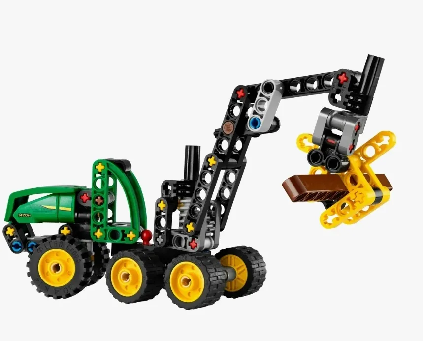 lego-technic-42218-harwester-kolowy-john-deere