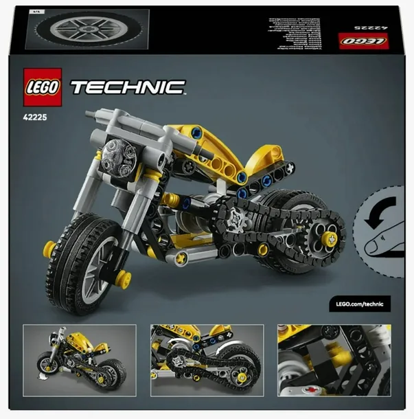 lego-technic-42225-zolty-motocykl-wiek-dziecka-7-lat